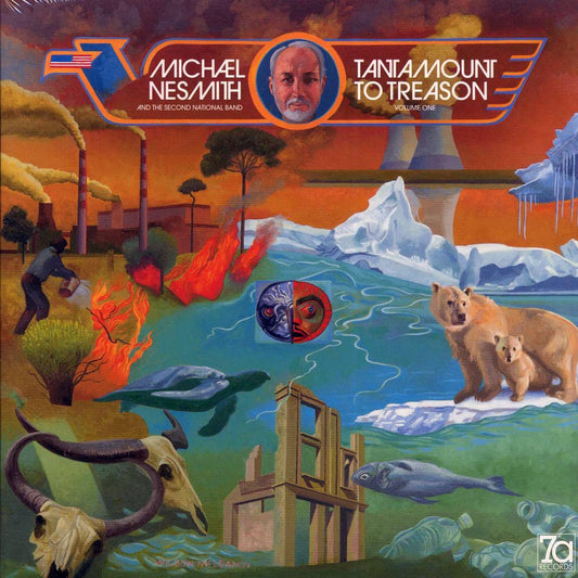Michael Nesmith & The Second National Band - Tantamount To Treason Volume One (+4 bonus tracks) (180g) (blue/white splatter vinyl) (deluxe edition) [New Vinyl Record LP]
