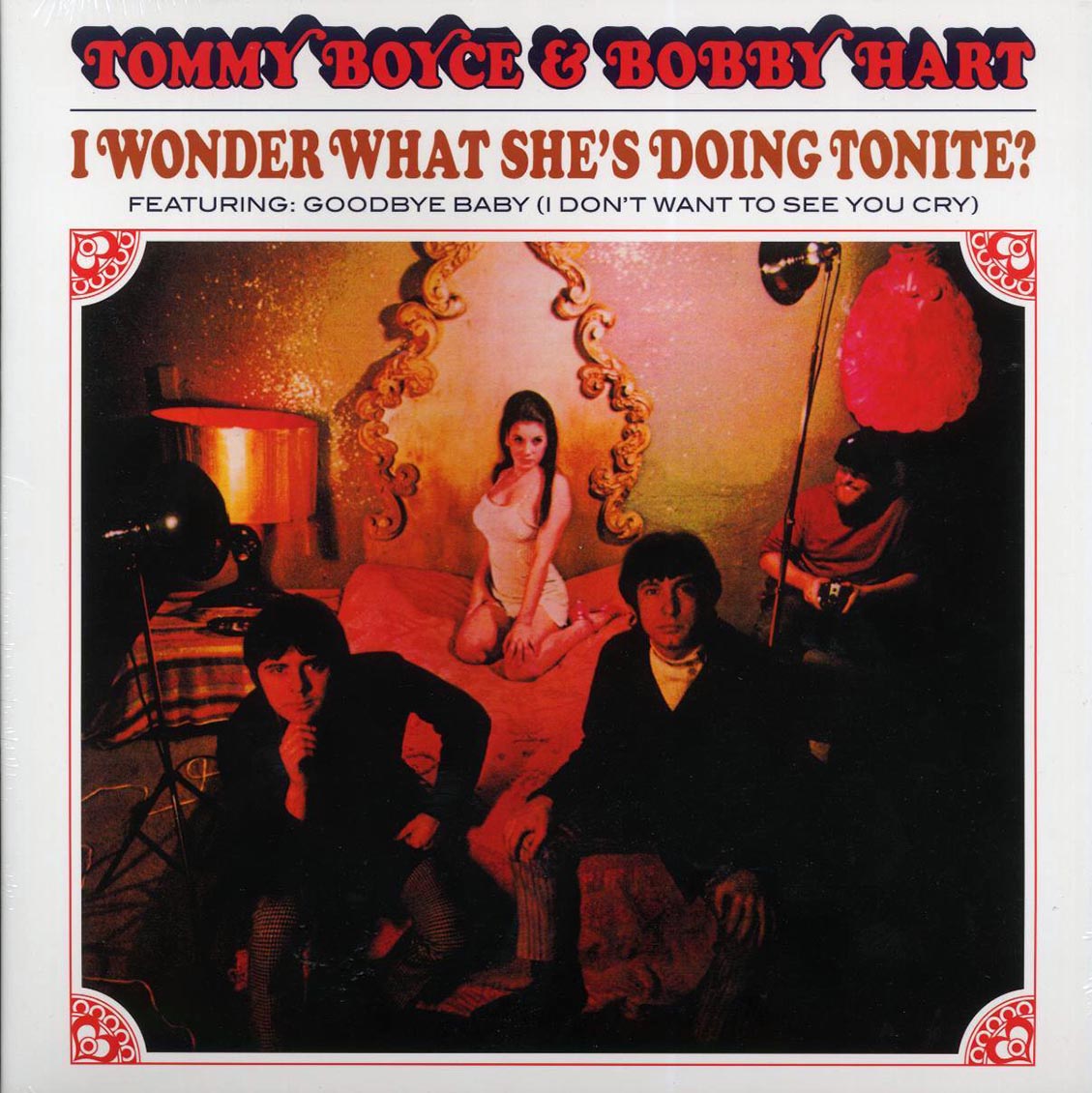 Tommy Boyce, Bobby Hart - I Wonder What She's Doing Tonite? (ltd. ed.) (red vinyl) (remastered) [New Vinyl Record LP]
