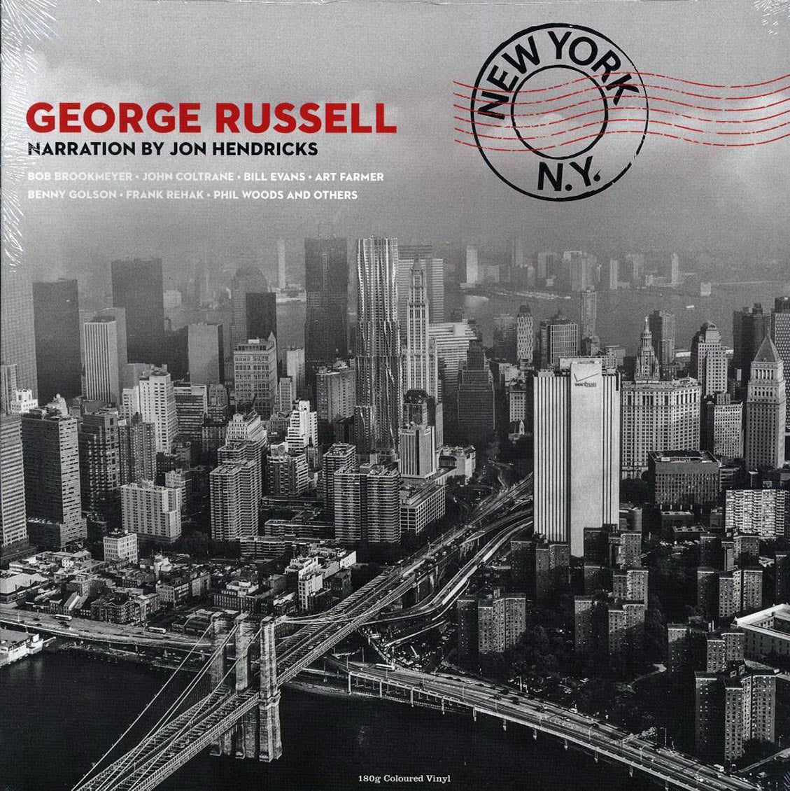 George Russell & His Orchestra - New York, NY (180g) (red vinyl) [New Vinyl Record LP]