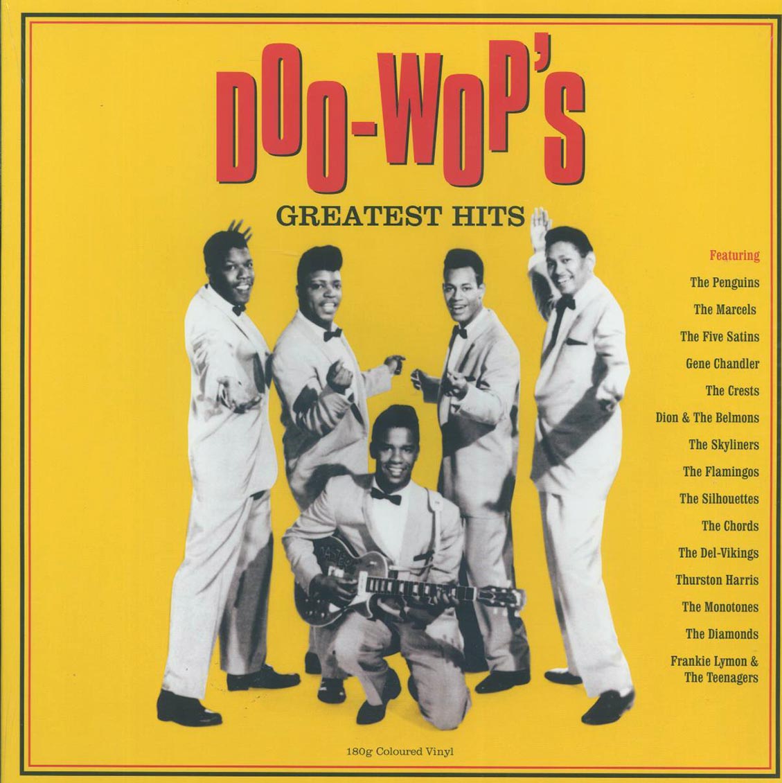 The Penguins, The Flamingos, The Crests, Gene Chandler, Etc. - Doo-Wop's Greatest Hits (180g) (yellow vinyl) [New Vinyl Record LP]