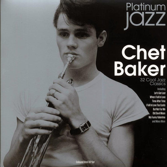 Chet Baker - Platinum Jazz (32 tracks) (3xLP) (silver vinyl) [New Vinyl Record LP]