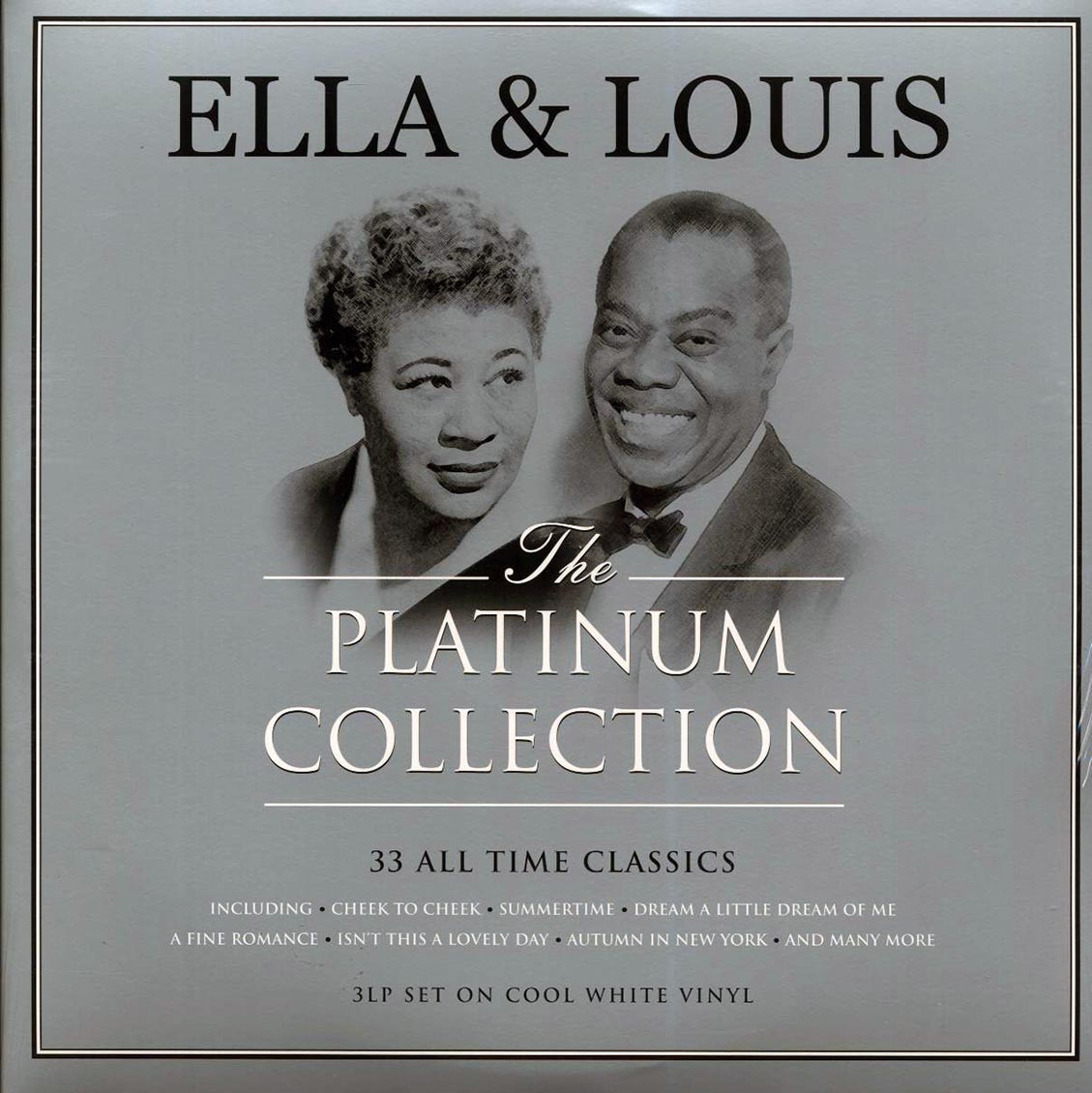 Ella Fitzgerald, Louis Armstrong - The Platinum Collection (32 tracks) (3xLP) (white vinyl) [New Vinyl Record LP]