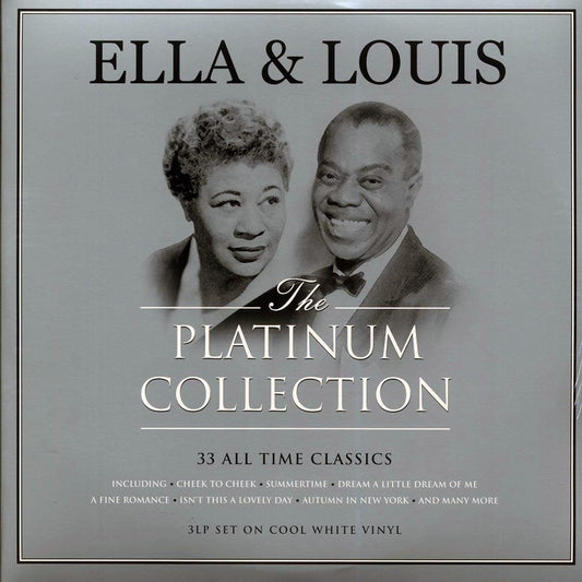 Ella Fitzgerald, Louis Armstrong - The Platinum Collection (32 tracks) (3xLP) (white vinyl) [New Vinyl Record LP]