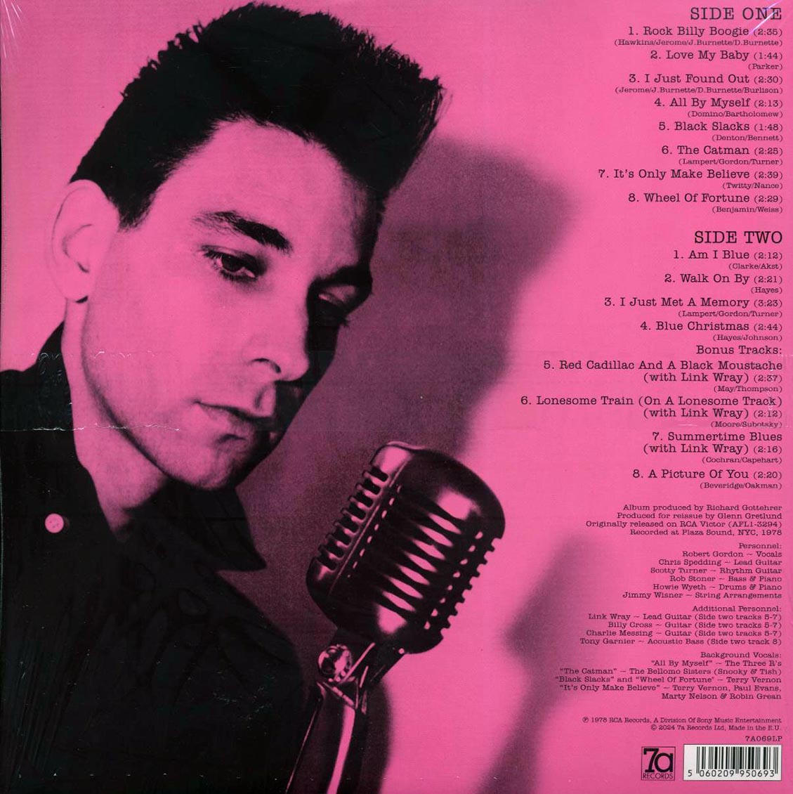 Robert Gordon - Rock Billy Boogie (180g) (pink vinyl) [New Vinyl LP]