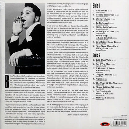 Jackie Wilson - Reet Petite: The Best Of Jackie Wilson (180g) [New Vinyl LP]