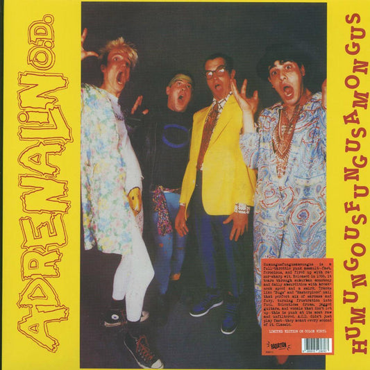 Adrenalin OD - Humungousfungusamongus (ltd. ed.) (red vinyl) [New Vinyl Record LP]