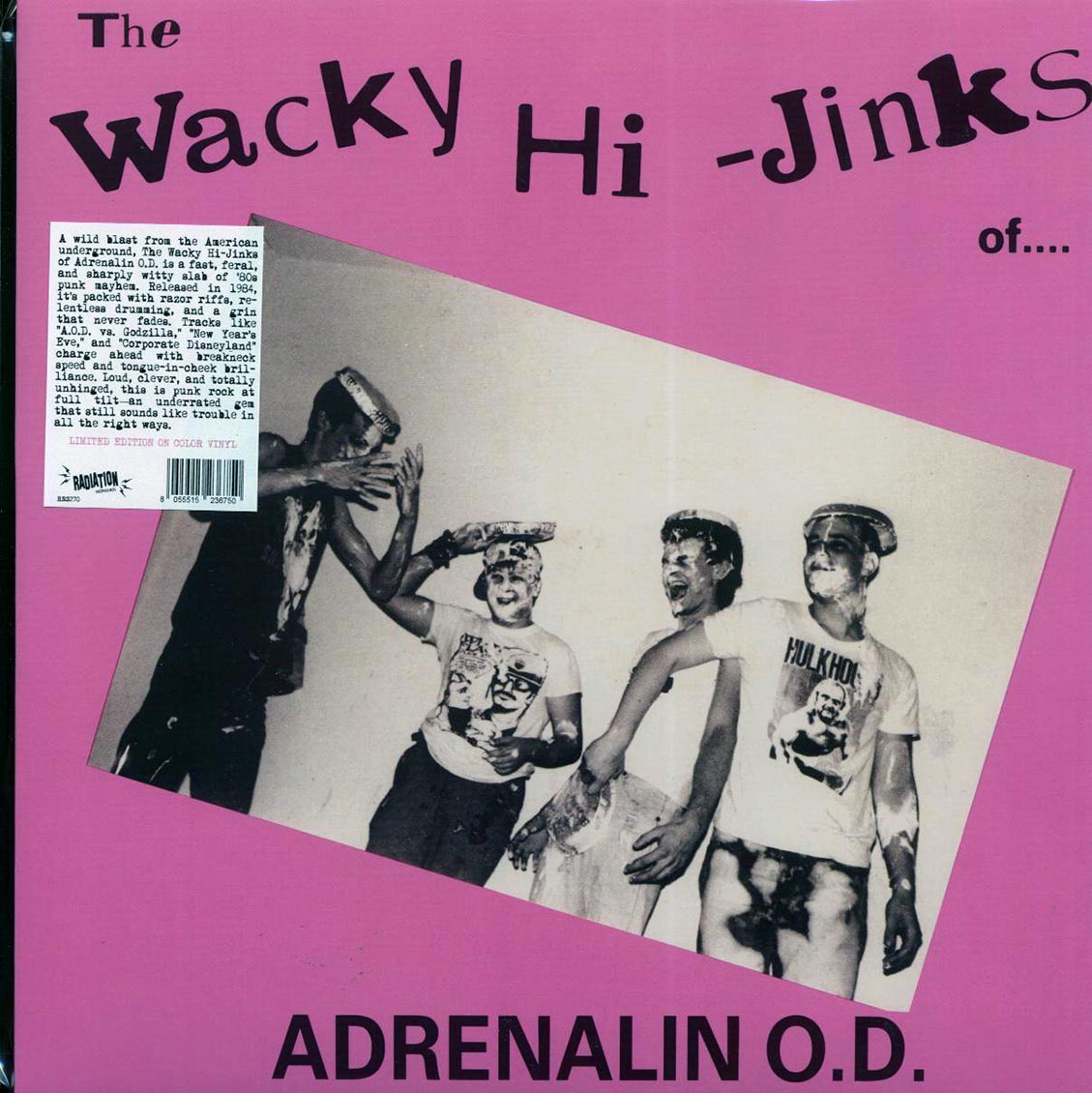 Adrenalin OD - The Wacky Hi-Jinks Of Adrenalin OD (ltd. ed.) (pink vinyl) [New Vinyl Record LP]