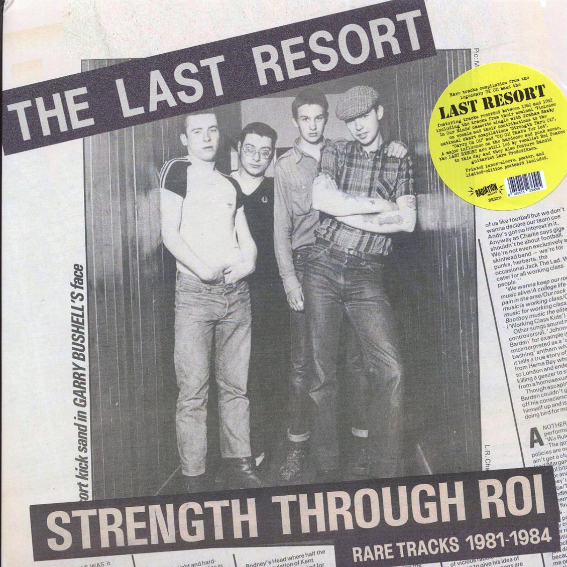 The Last Resort - Strength Through Roi: Rare Tracks 1981-1984 [New Vinyl Record LP]