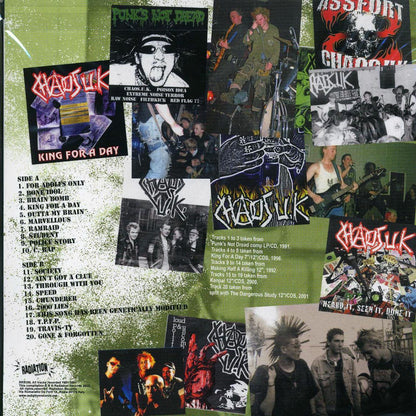 Chaos UK - Kings For A Day: The Vinyl Japan Years: 1991-2001 (ltd. ed.) (green vinyl) [New Vinyl LP]