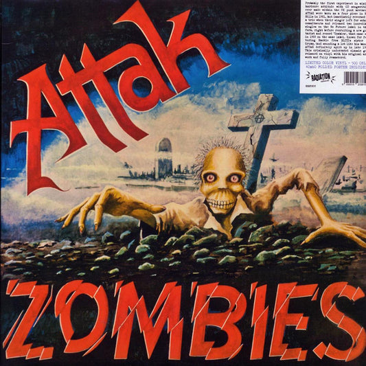 Attak - Zombies (ltd. 500 copies made) (green vinyl) [New Vinyl Record LP]