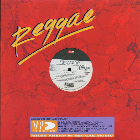 Morgan Heritage - Let's Make Up (Album Version); Morgan Heritage - Let's Make Up (Dance Mix)  /  Morgan Heritage - Let Them Talk (Album Version) [New Vinyl Record 12" Single]