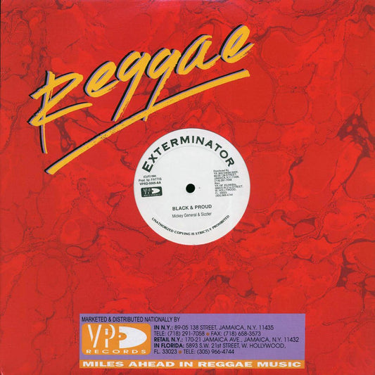 Mikey General, Sizzla - Black & Proud  /  Wayne Wonder - Doing It My Way (rhythm: "Freedom Blues/Serious Time/MPLA") [New Vinyl Record 12" Single]