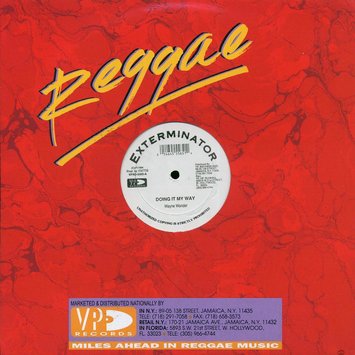 Mikey General, Sizzla - Black & Proud  /  Wayne Wonder - Doing It My Way (rhythm: "Freedom Blues/Serious Time/MPLA") [New Vinyl 12"]