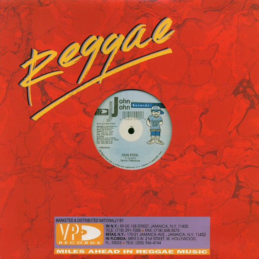 Terror Fabulous - Gun Fool  /  Buccaneer - Romeo (rhythm: "Peenie Peenie AKA Lonesome Side") [New Vinyl Record 12" Single]