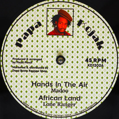 Madoo - Hands In The Air; Lone Ranger - African Land  /  Scientist - Land Of Rockers (rhythm: "Take 5") [New Vinyl 12"]
