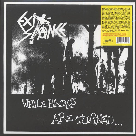 Exit-Stance - While Backs Are Turned  (white vinyl) [New Vinyl Record LP]