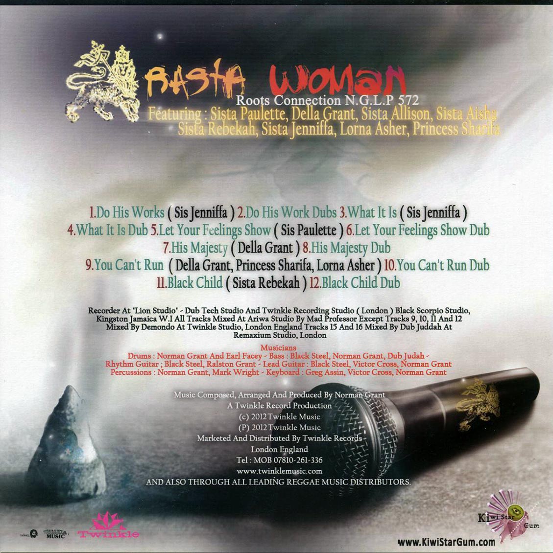 Aisha, Lorna Asher, Princesss Sharifa, Della Grant, Etc. - Rasta Woman [New Vinyl LP]