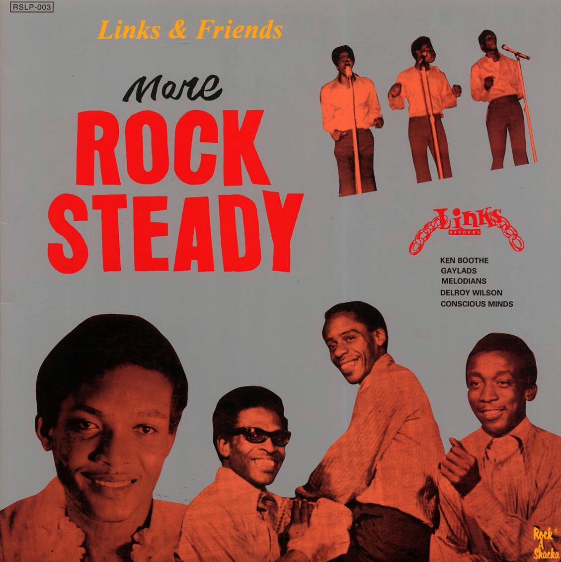 Gaylads, The Melodians, Ken Boothe, Delroy Wilson, Etc. - More Rock Steady: Links & Friends (Japan press) (180g) [New Vinyl Record LP]