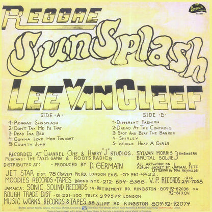 Lee Van Cleef - Reggae SunSplash [New Vinyl LP]