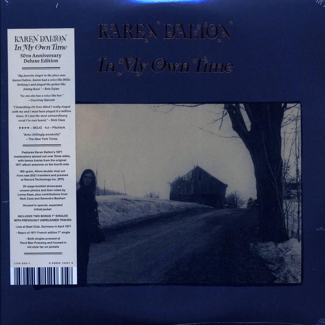 Karen Dalton - In My Own Time: 50th Anniversary Deluxe Edition (50th Anniv. Ed.) (+bonus tracks) (2xLP) (deluxe edition) (RTI press) (incl. 2x7") [New Vinyl Record LP]