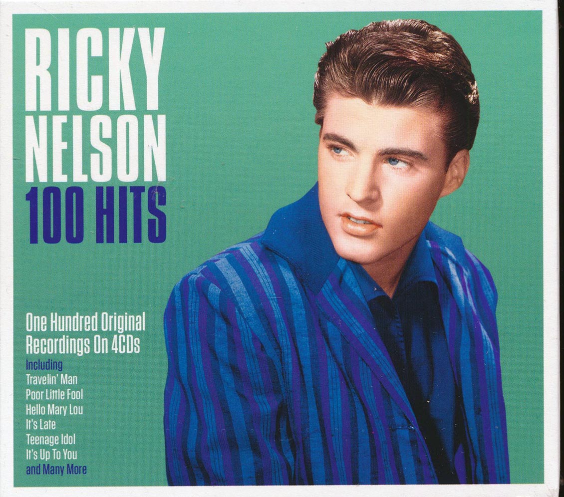 Ricky Nelson - 100 Hits (100 tracks) (4xCD) (deluxe 4-fold digipak) [New CD]