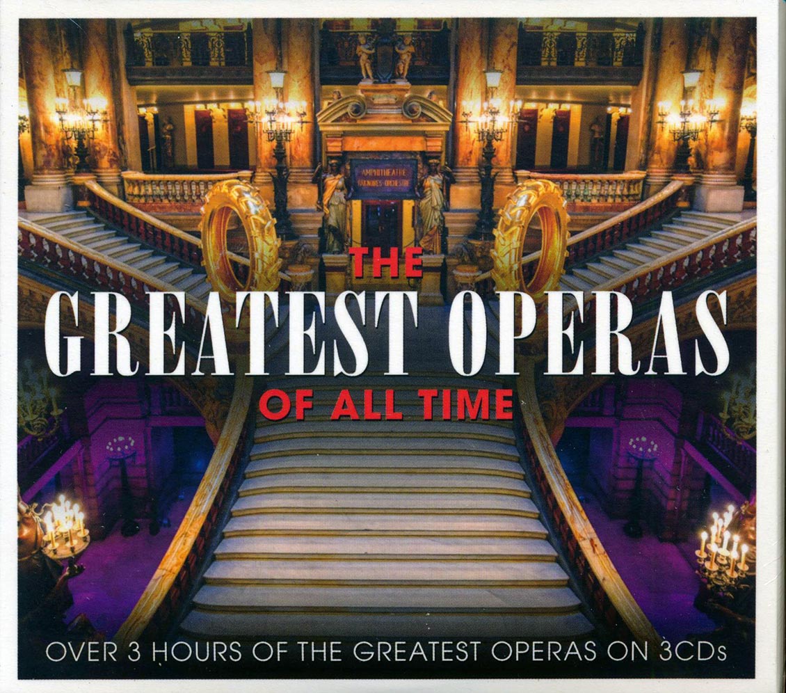 Various - The Greatest Operas Of All Time (60 tracks) (3xCD) (deluxe 4-fold digipak) [New CD]