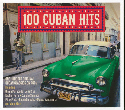 Celia Cruz, Compay Segundo, Perez Prado, Mongo Santamaria - 100 Cuban Hits (100 tracks) (4xCD) (deluxe 4-fold digipak) [New CD]