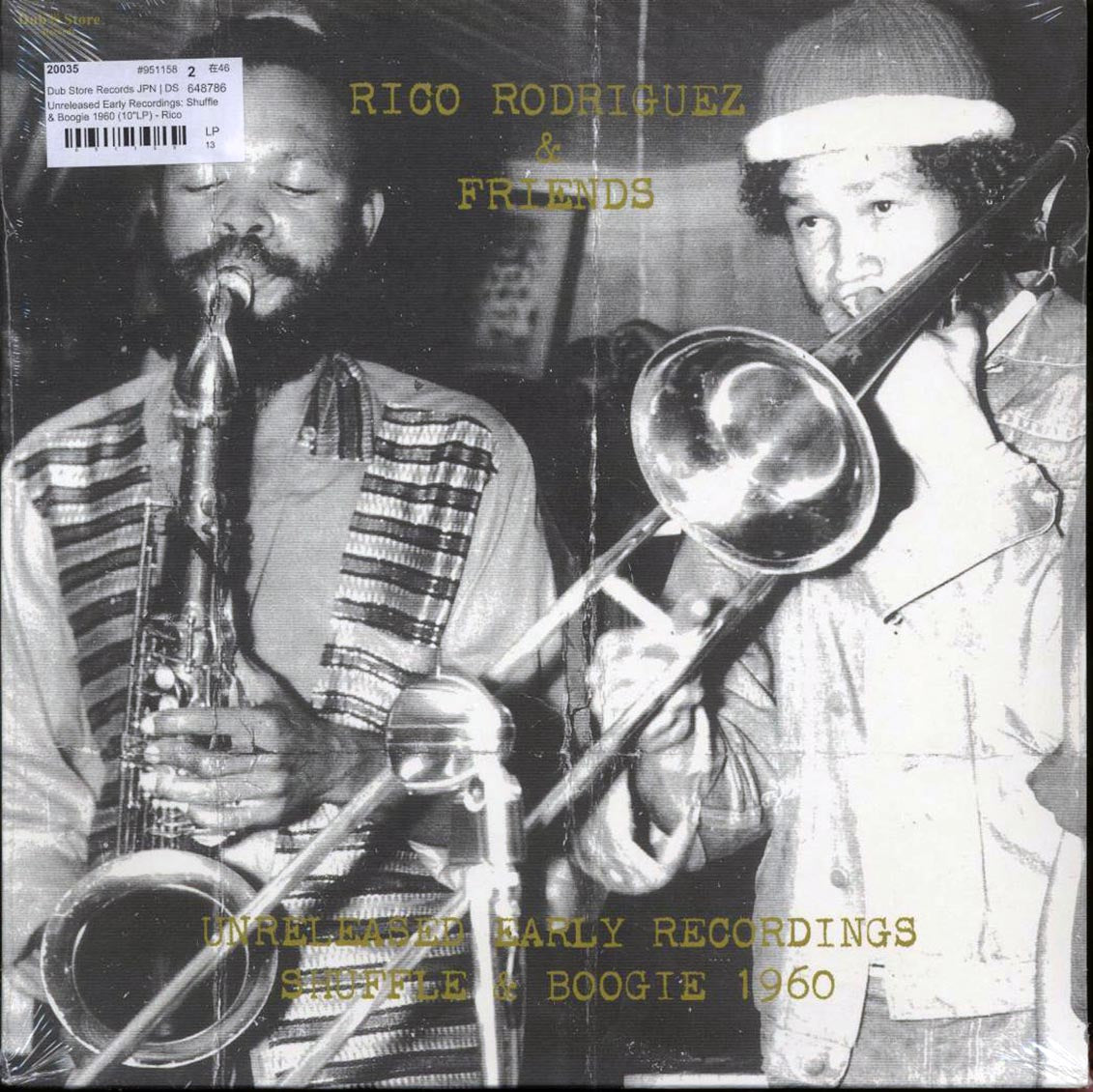 Rico Rodriguez, Hortense Ellis, Federal Singers, Herman Hersang - Unreleased Early Recordings: Shuffle Boogie 1960 (Japan press) [New Vinyl Record LP]