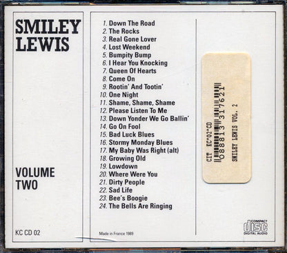 Smiley Lewis - Volume Two (24 tracks) [New CD]