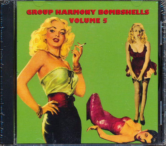 The El Tones, Tempos, The Gliders, Etc. - Group Harmony Bombshells Volume 5 (24 tracks) [New CD]