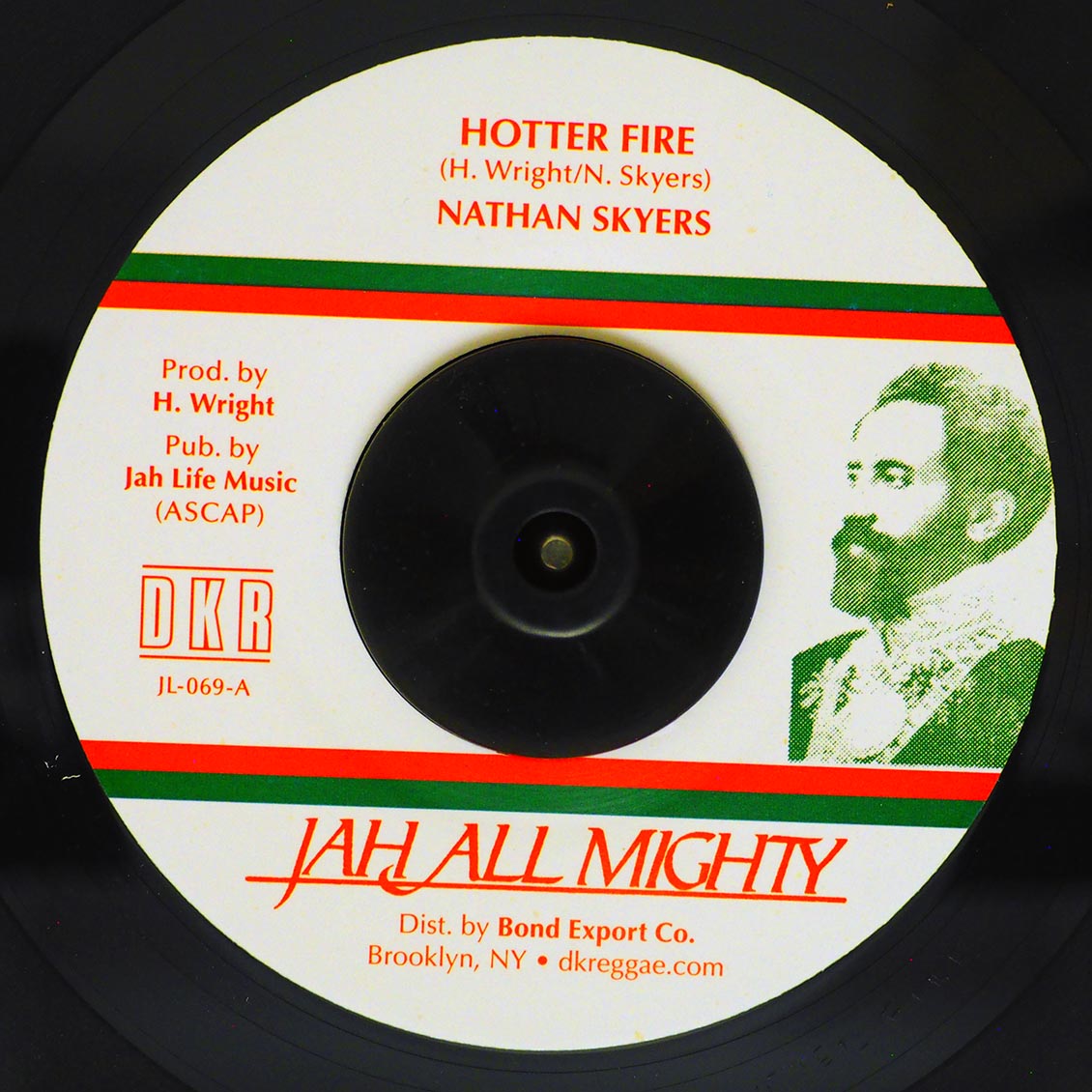 Nathan Skyers - Hotter Fire  /  Hotter Dub (rhythm: "Nathan Skyers - Hotter Fire") [New Vinyl Record 7" Single]