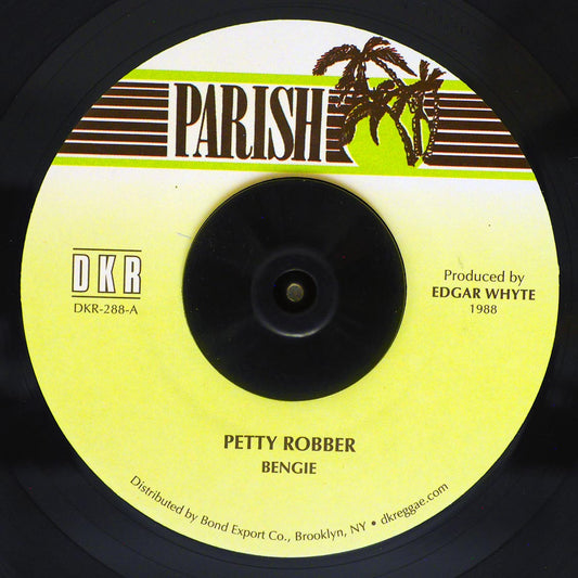 Bengie - Petty Robber  /  Version [New Vinyl Record 7" Single]