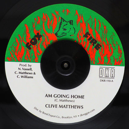 Clive Matthews - Am Going Home  /  Hop Ki Do Version [New Vinyl 7"]