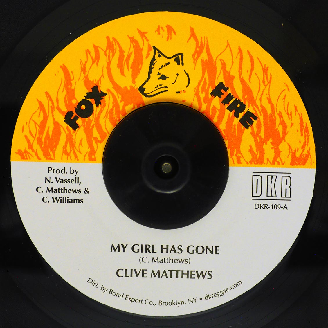 Clive Matthews - My Girl Has Gone  /  Now Generation Band - Version [New Vinyl Record 7" Single]