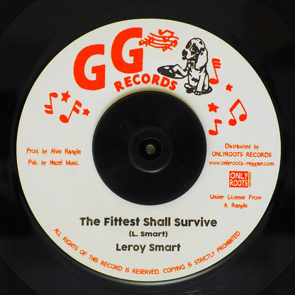 Leroy Smart - The Fittest Shall Survive  /  GG All Stars - Dub Part Two [New Vinyl 7"]