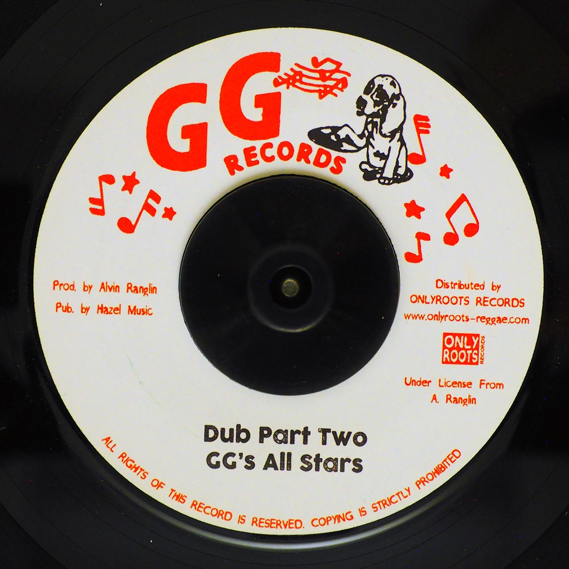 Leroy Smart - The Fittest Shall Survive  /  GG All Stars - Dub Part Two [New Vinyl 7"]