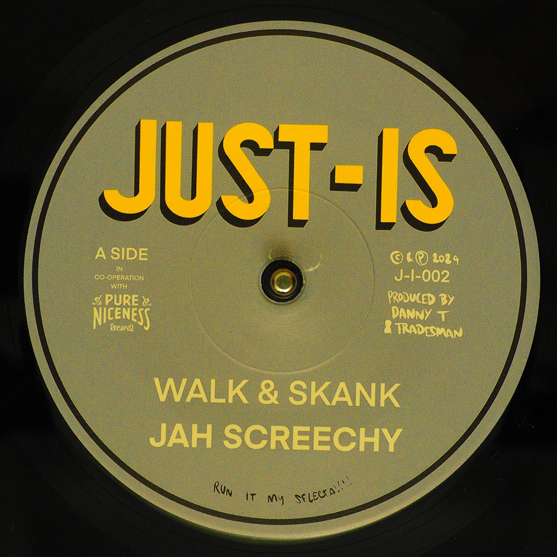 Jah Screechy - Walk & Skank  /  Dubwise [New Vinyl Record 7" Single]
