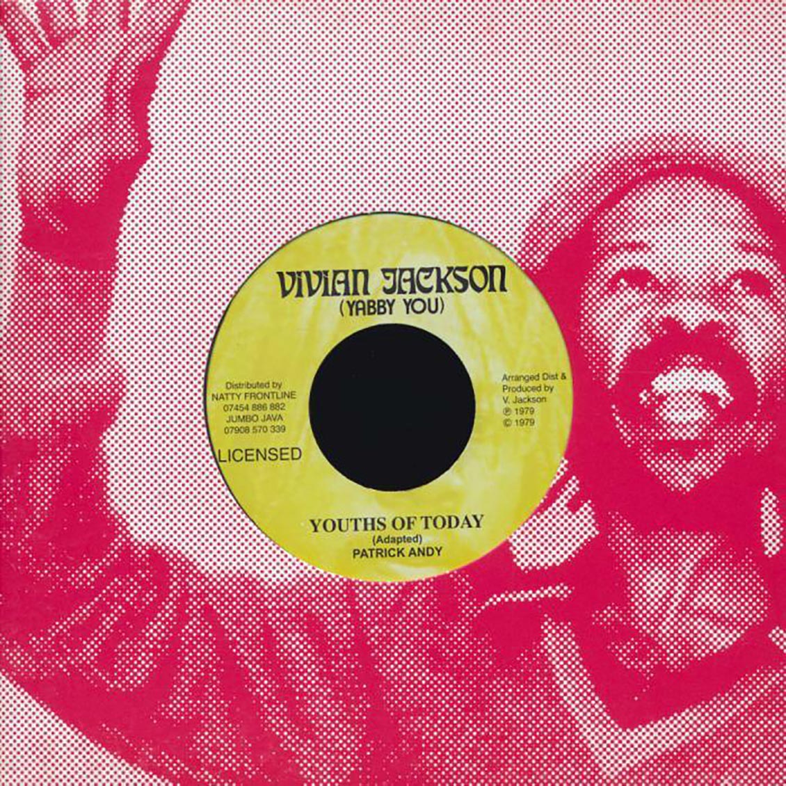 Patrick Andy - Youths Of Today  /  Dub Mix [New Vinyl Record 7" Single]