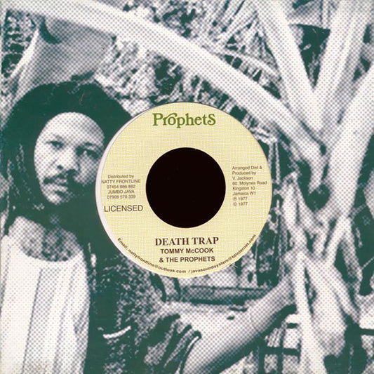 Tommy McCook & The Prophets - Death Trap  /  Tommy McCook & The Prophets - Living Style [New Vinyl Record 7" Single]