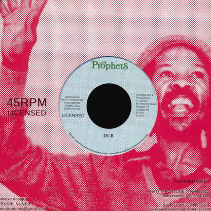 Yabby U & The Prophets - Fire In Kingston  /  Dub [New Vinyl 7"]