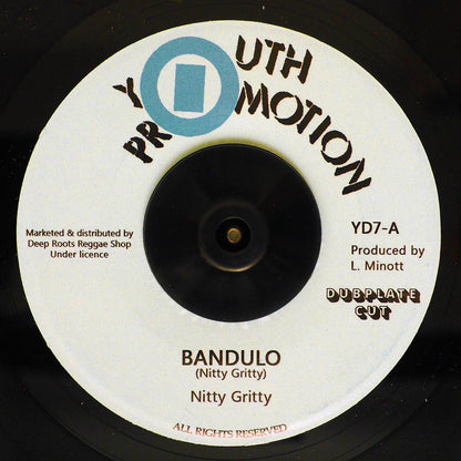 Nitty Gritty - Bandulu (Dub Plate Cut)  /  Version (rhythm: "Heavy Rock") [New Vinyl 7"]
