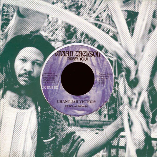 Errol Alphonso - Chant Jah Victory  /  Version [New Vinyl Record 7" Single]