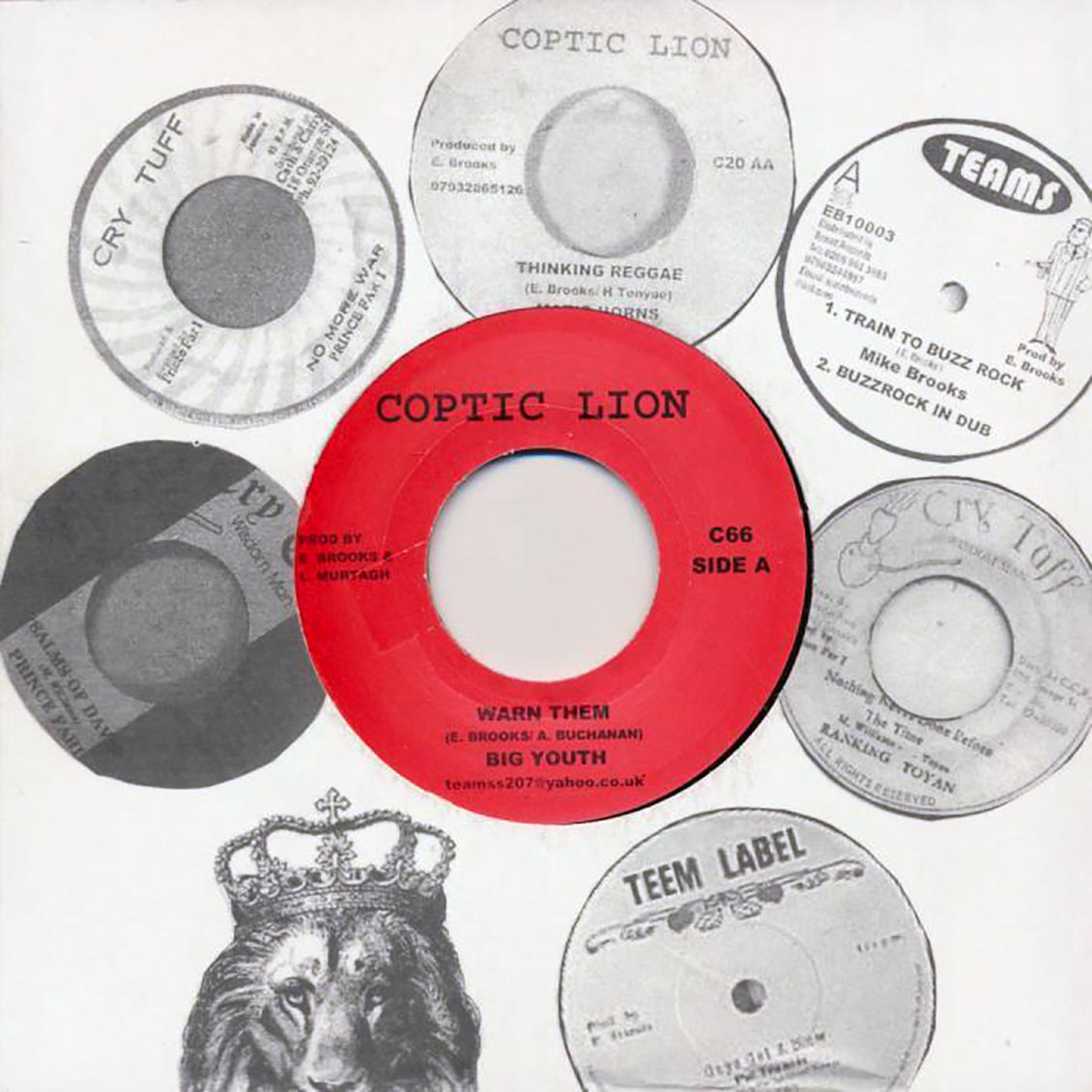 Big Youth - Warn Them  /  Version (rhythm: "Mike Brooks - Lead Us Jah") [New Vinyl Record 7" Single]