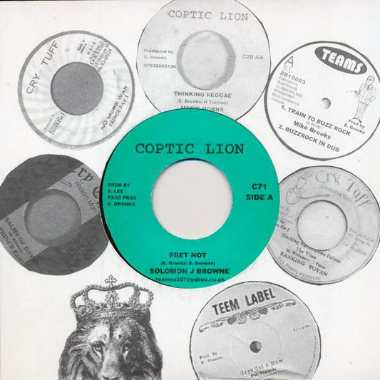Solomon J Browne - Fret Not  /  Version (rhythm: "Bob Marley - Mr. Chatter Box") [New Vinyl Record 7" Single]
