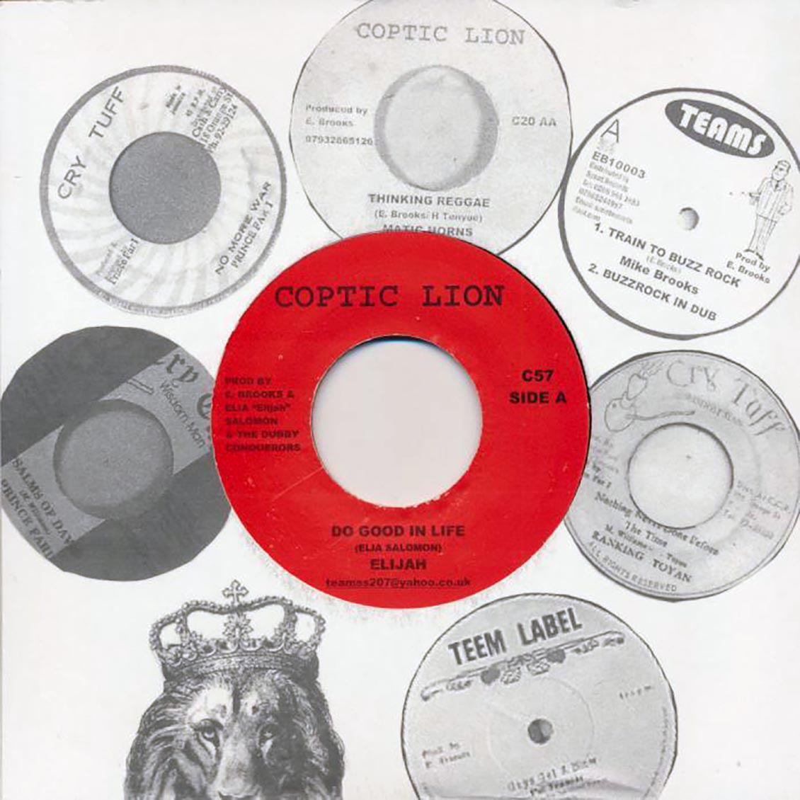 Elijah - Do Good In Life  /  Elijah, Glen Washington - Jah Love Is Forever [New Vinyl Record 7" Single]