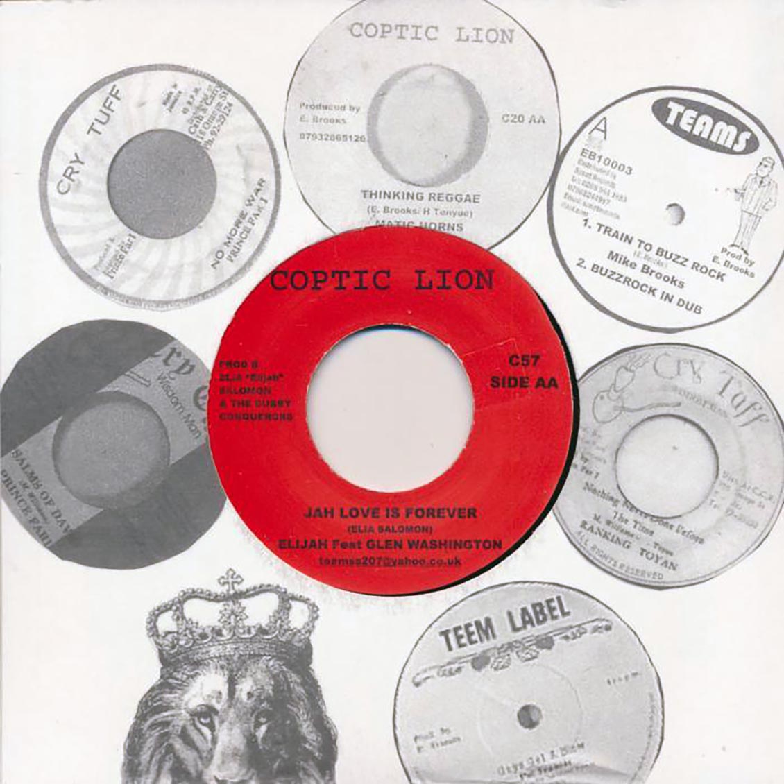 Elijah - Do Good In Life  /  Elijah, Glen Washington - Jah Love Is Forever [New Vinyl 7"]