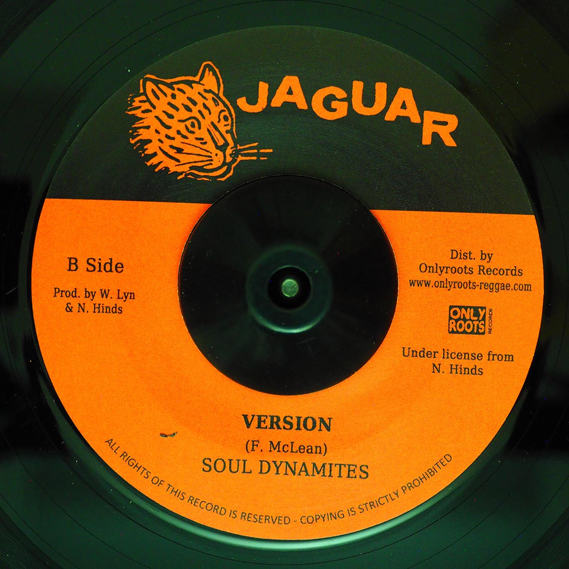 Freddie McKay - Our Rendezvous  /  Soul Dynamites - Version [New Vinyl 7"]