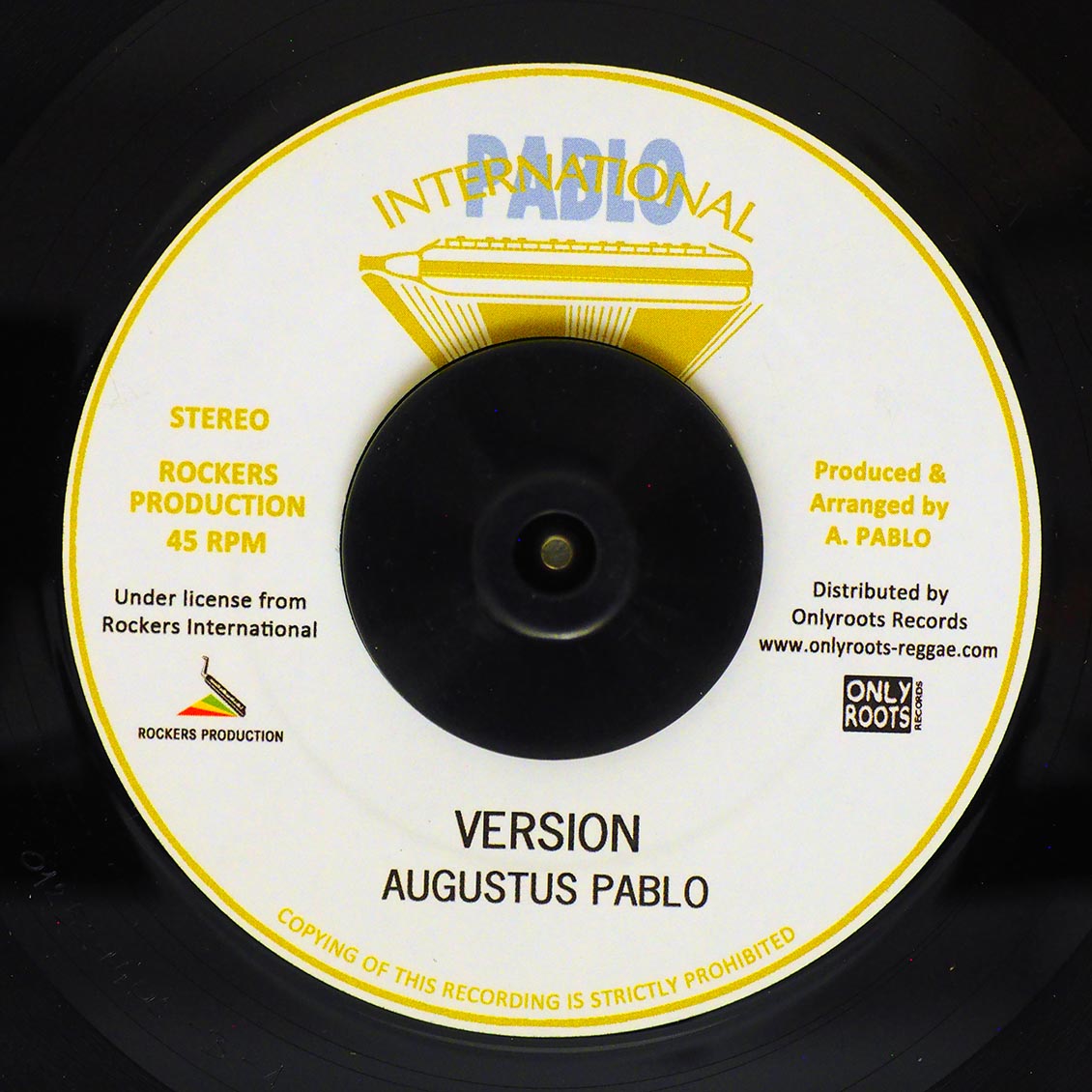 Richie Mac - Let Him  /  Augustus Pablo - Lversion [New Vinyl 7"]