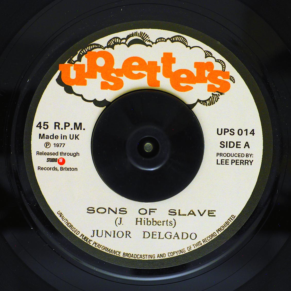 Jr. Delgado - Sons Of Slaves  /  The Uspetters - Sons Of Dub [New Vinyl Record 7" Single]