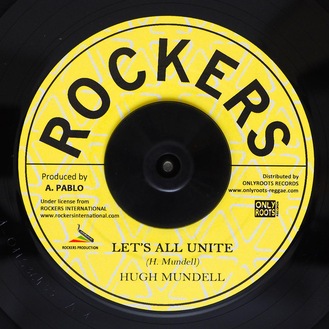 Hugh Mundell - Let's All Unite  /  Rockers All Stars - Unity Dub [New Vinyl Record 7" Single]